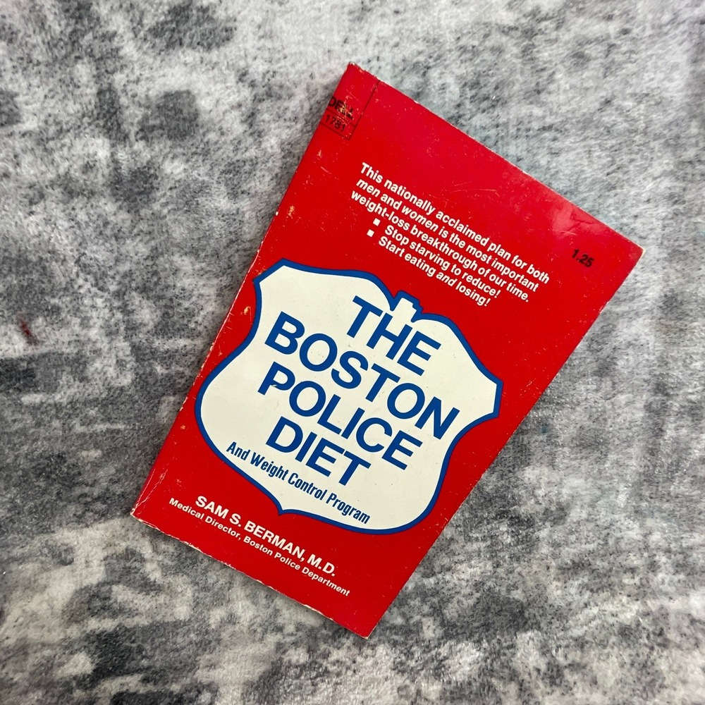 The Boston Police Diet Sam S Berman MD Dell Paperback 70s Health Book